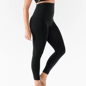 Belly Bandit Mother Tucker Postpartum Compression Leggings Black Size XS